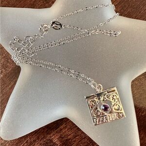 90s Vintage sterling silver Jezlaine necklace